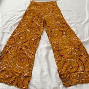 Forever 21 high waisted extra wide bells SM